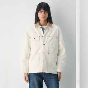 Aritzia Barnett Chore Jacket in Light Birch